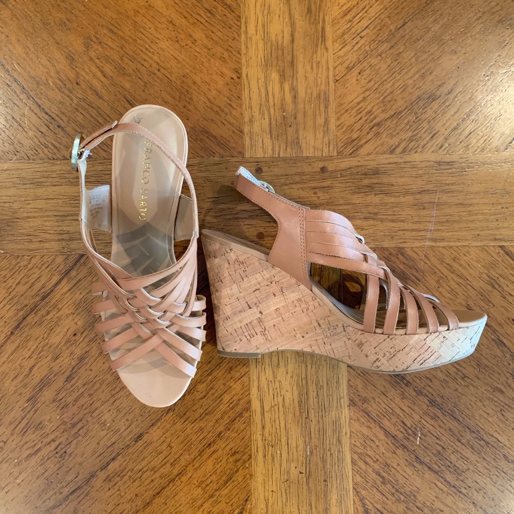 Tan Wedges